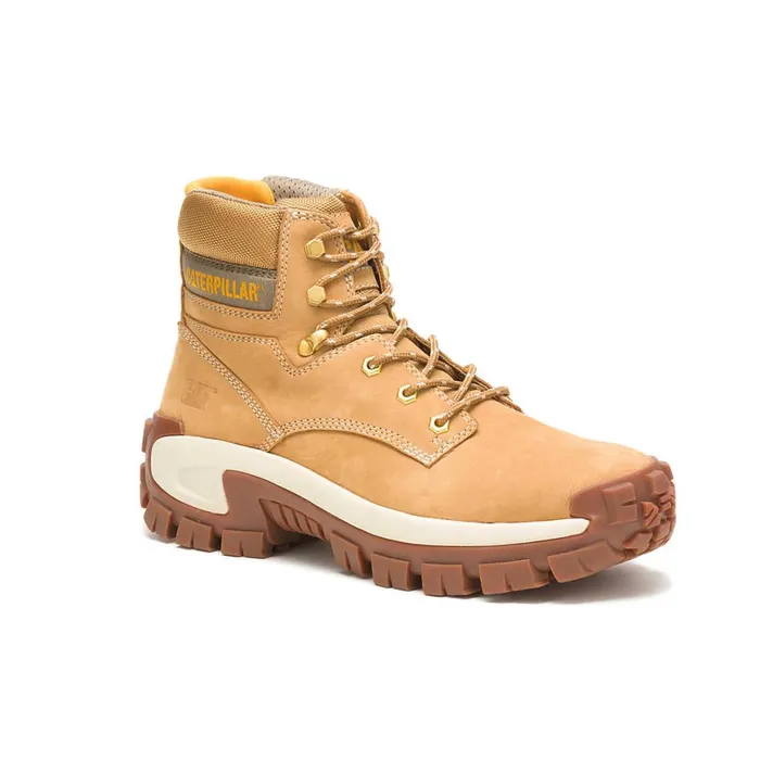 Invader Hi Steel Toe Work Boot Honey Reset Men Cat Footwear Boots