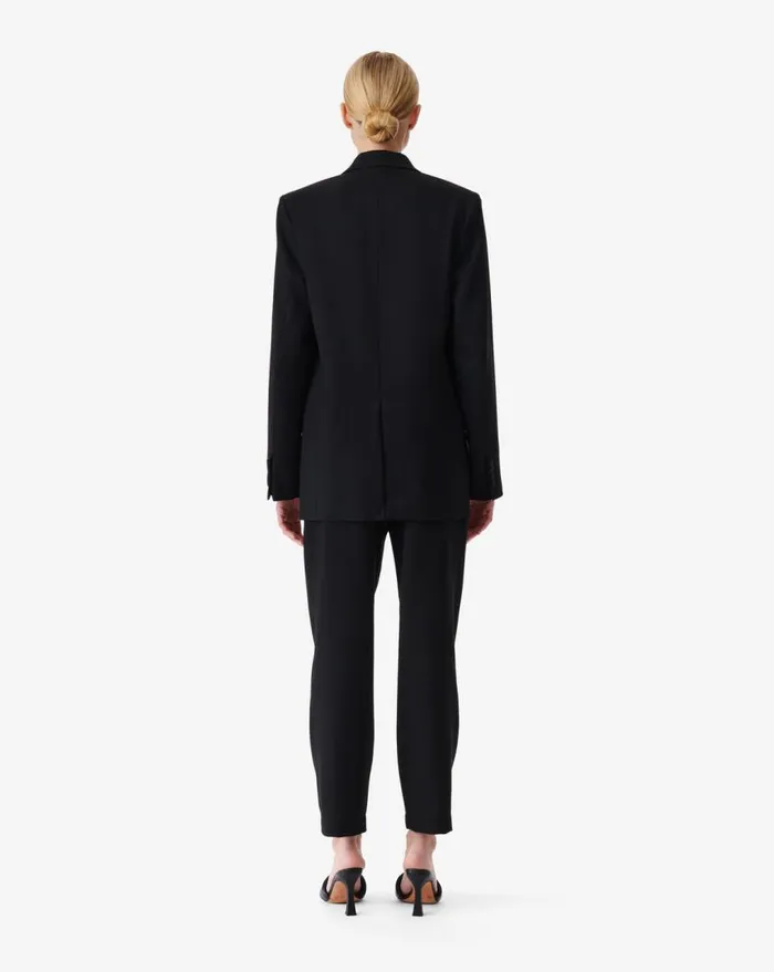 IRO ALLAN WOOL BLAZER JACKET Black Women Jackets and Coats