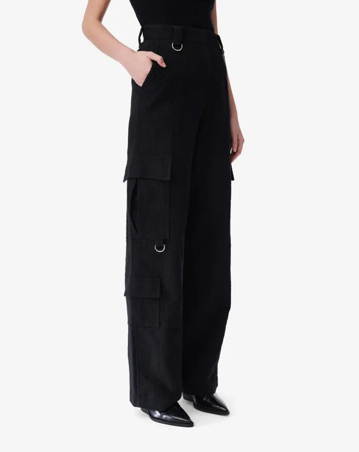 IRO ARONI CARGO PANTS Black Women Trousers