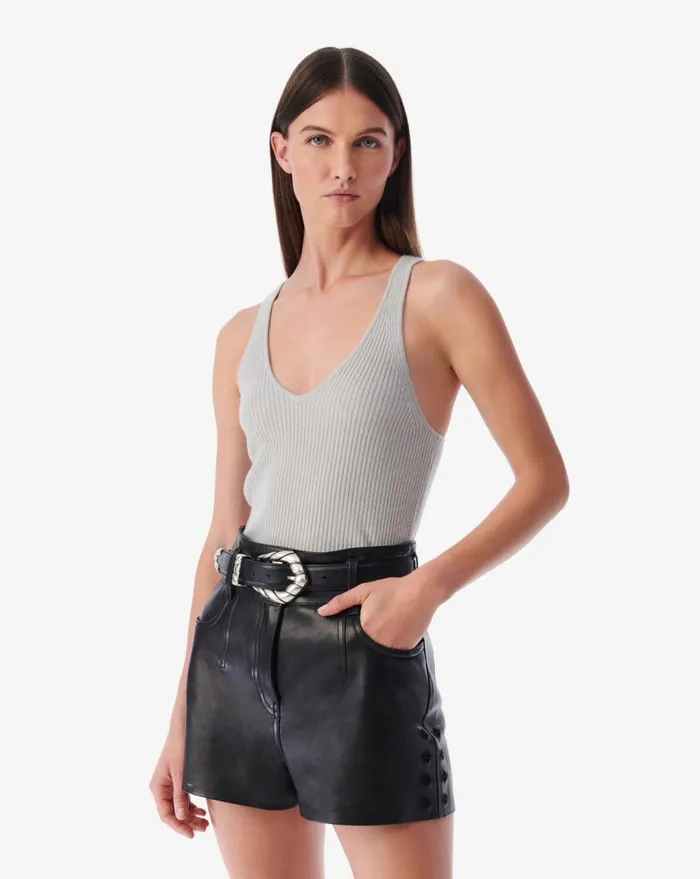 IRO DOLMA CASHMERE TANK TOP Black Women Knits