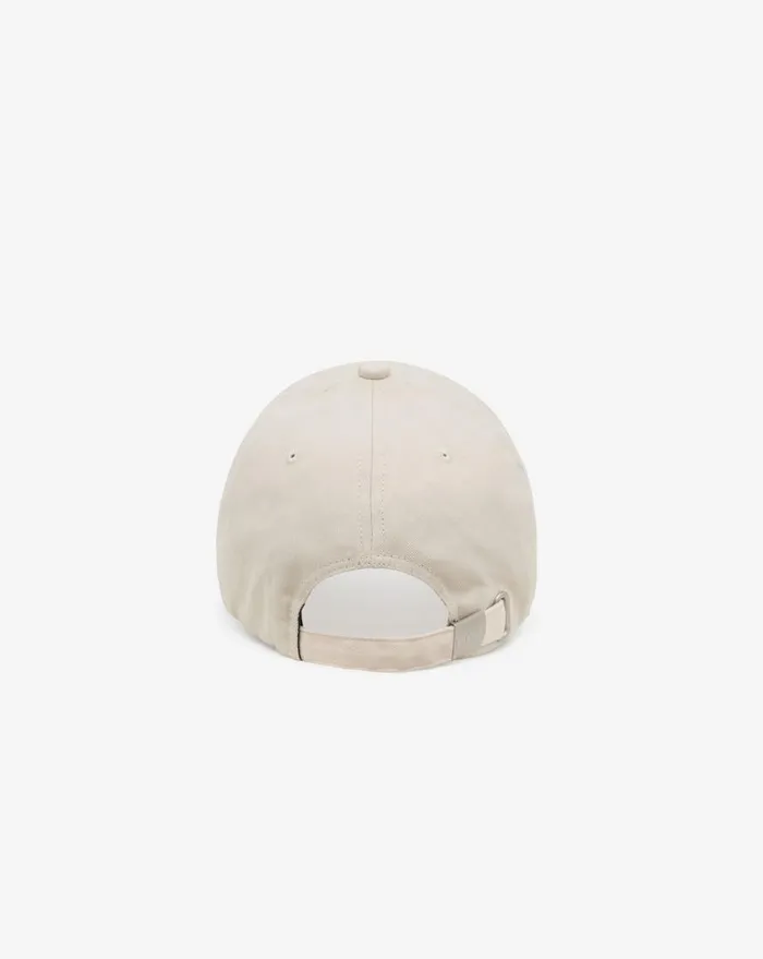 IRO GREB LINE EMBROIDERED CAP Light Beige White Women Hats