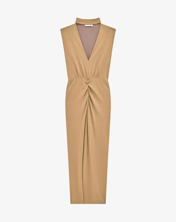 IRO JUSTINE LONG DRESS Black Women Dresses