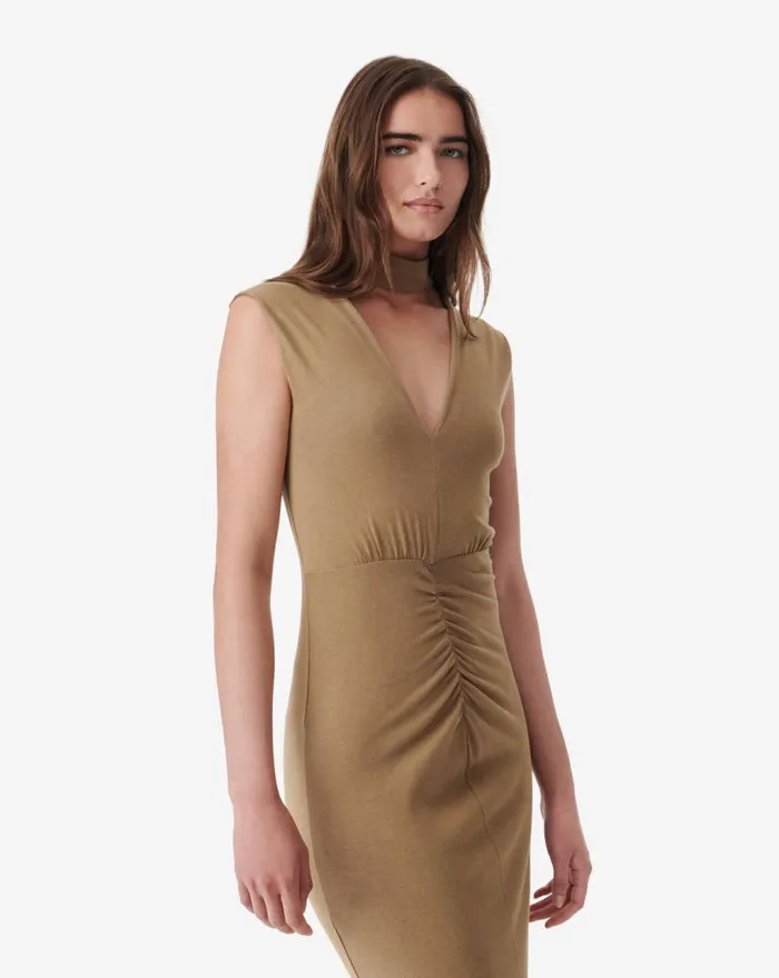IRO JUSTINE LONG DRESS Black Women Dresses