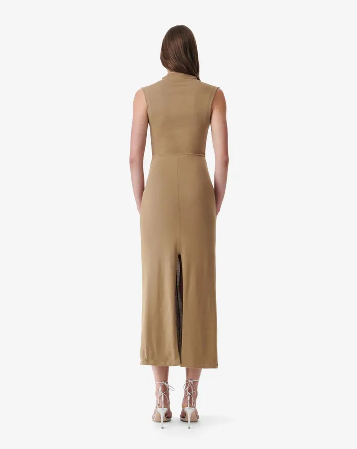 IRO JUSTINE LONG DRESS Black Women Dresses