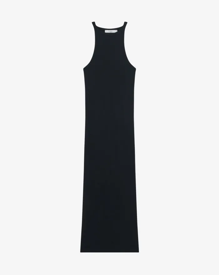 IRO PALOMO LONG SLEEVELESS DRESS Black Women Dresses