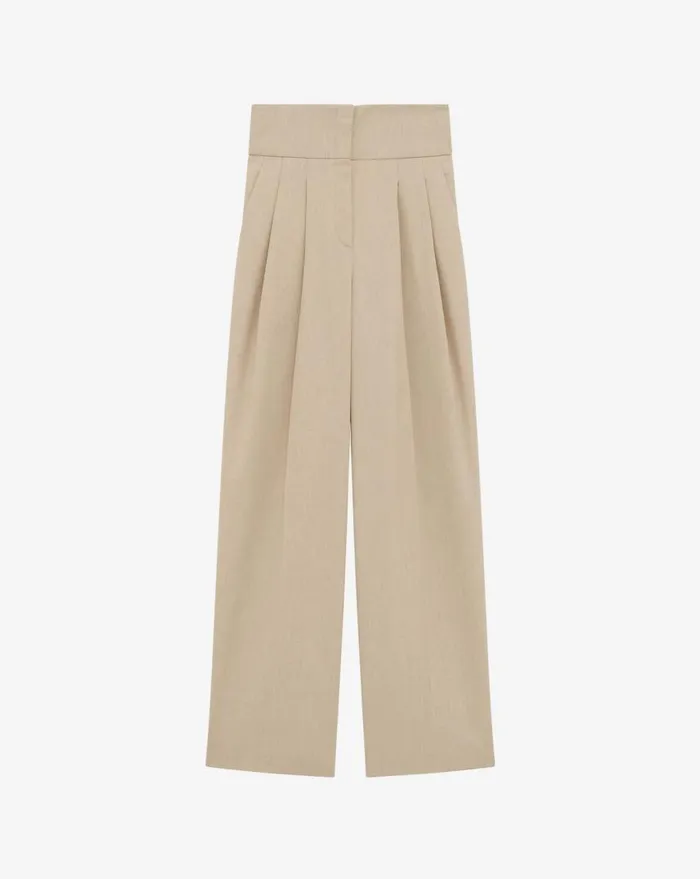 IRO REINI TAILORED PANTS Sand Women Trousers