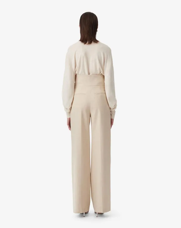 IRO REINI TAILORED PANTS Sand Women Trousers