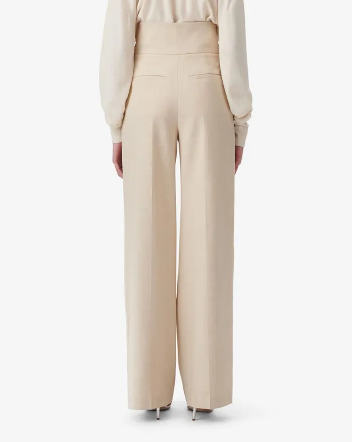 IRO REINI TAILORED PANTS Sand Women Trousers