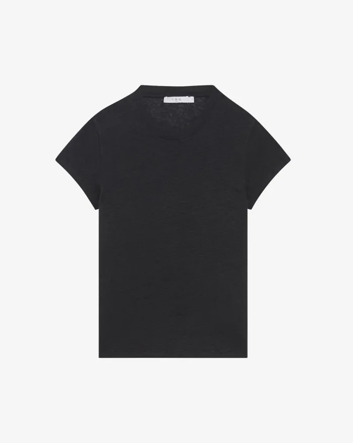 IRO THIRD ROUND NECK TSHIRT Black Women Tshirts