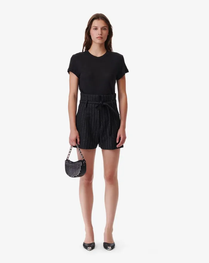 IRO THIRD ROUND NECK TSHIRT Black Women Tshirts