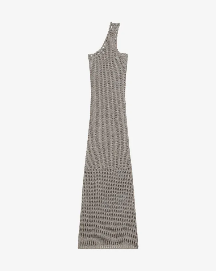 IRO WIDDY LONG CROCHET DRESS Black Women Dresses