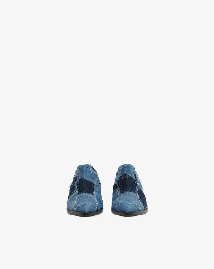 IRO ZOLA PATCHWORK MULES Patchwork Denim Women Sandals