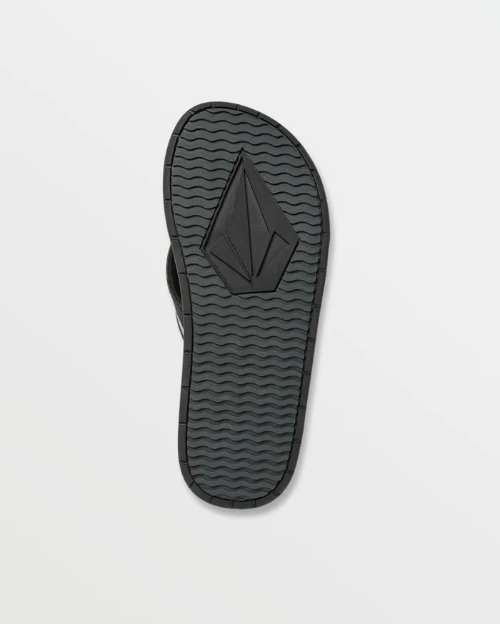 Jack Robinson Sandals 8211 Black Mens Volcom Sandals