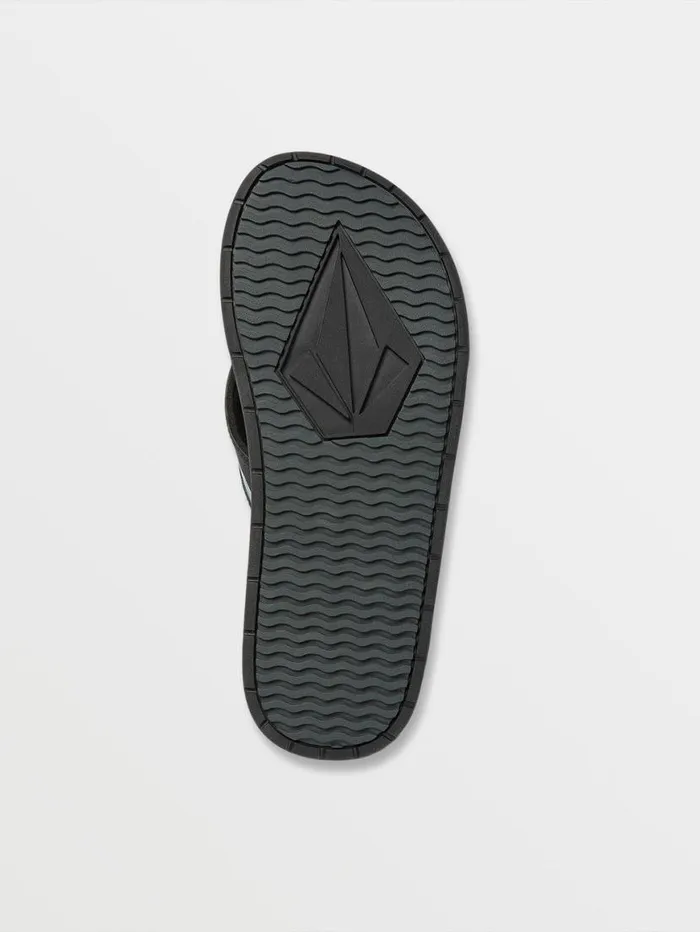 Jack Robinson Sandals 8211 Black Mens Volcom Sandals