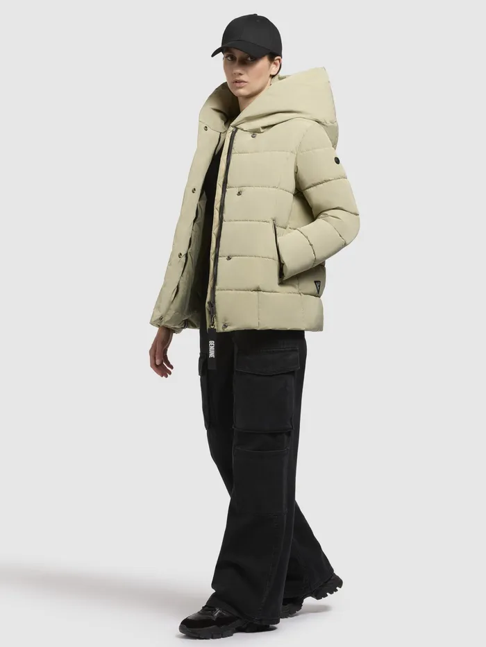 Jacke Jacke CAMEA Oliv Oliv Short Jackets KHUJO Women