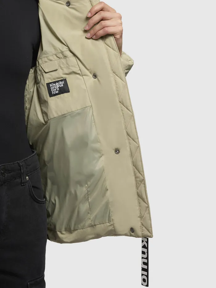Jacke Jacke CAMEA Oliv Oliv Short Jackets KHUJO Women