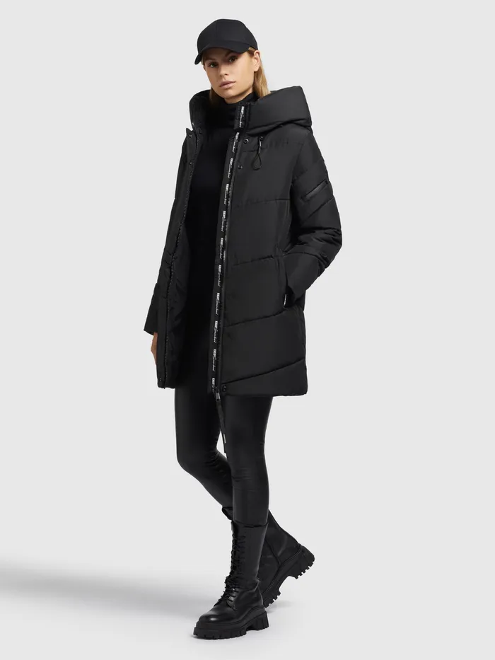 Jacke JORDIS4 Schwarz Quilted Jackets KHUJO Women