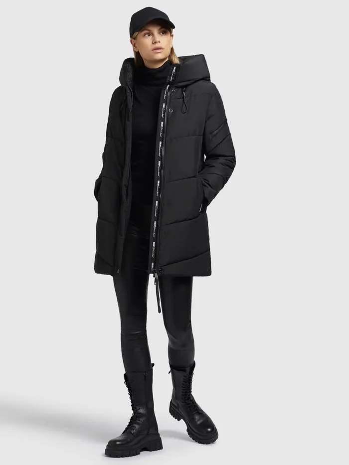 Jacke JORDIS4 Schwarz Quilted Jackets KHUJO Women