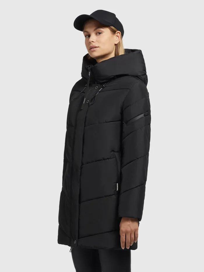 Jacke JORDIS4 Schwarz Quilted Jackets KHUJO Women