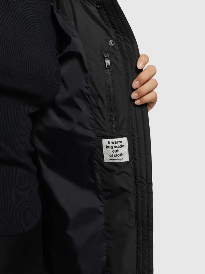Jacke JORDIS4 Schwarz Quilted Jackets KHUJO Women