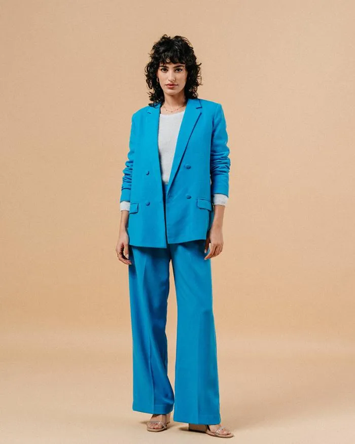 JACKET BLEU MAZARINE Shop Grace and Mila Blazers