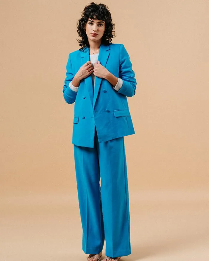 JACKET BLEU MAZARINE Shop Grace and Mila Blazers