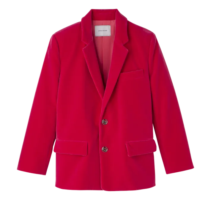 Jacket Pink Women Coats and Jackets Longchamp