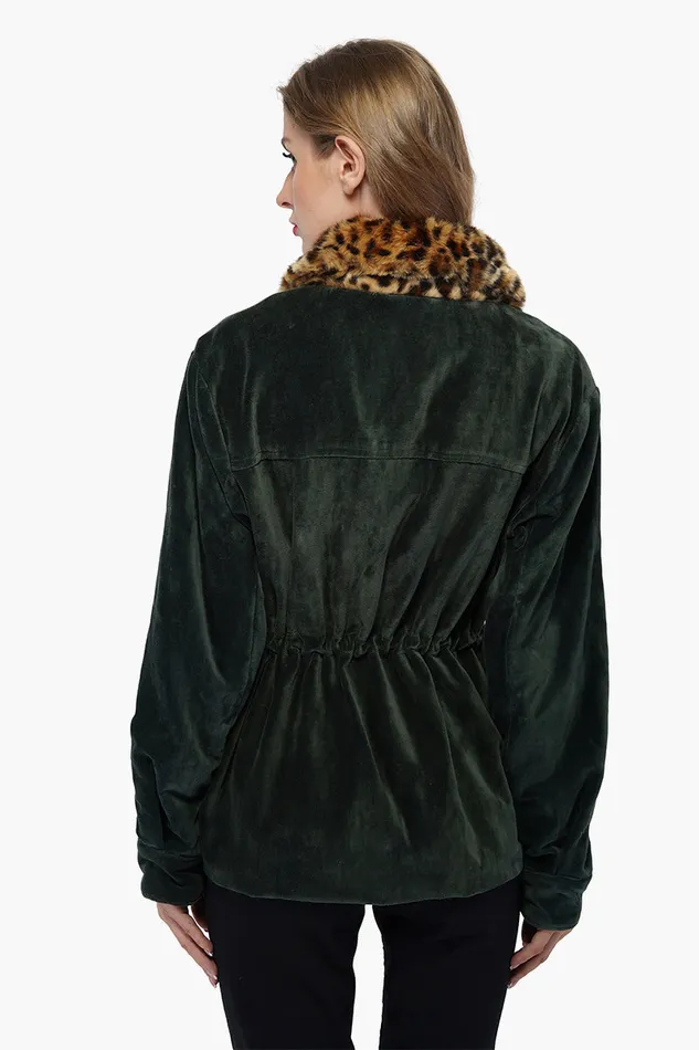 Jackets America and Beyond Women Safari Chic Parka Jacket