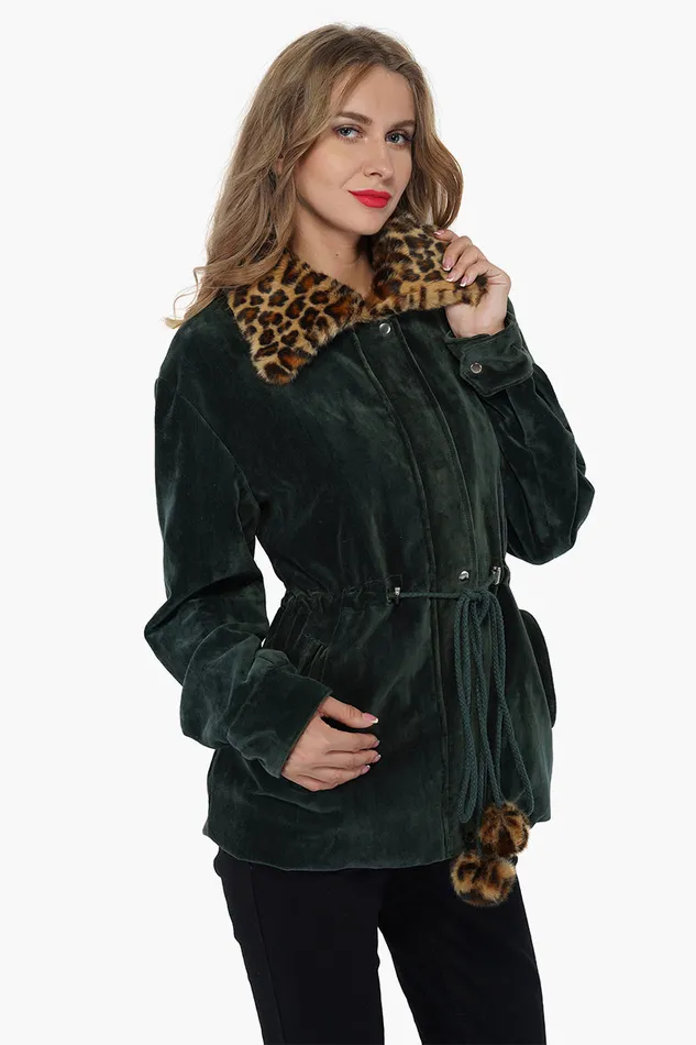Jackets America and Beyond Women Safari Chic Parka Jacket