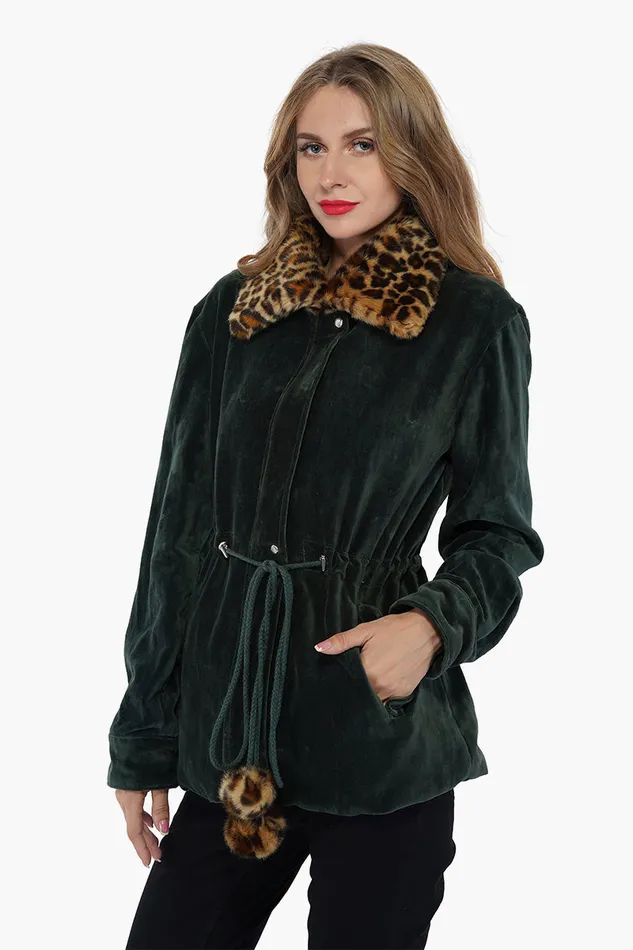 Jackets America and Beyond Women Safari Chic Parka Jacket