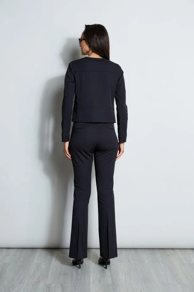 Jackets and Blazers Women Elie Tahari Stretch Twill Jacket BLACK