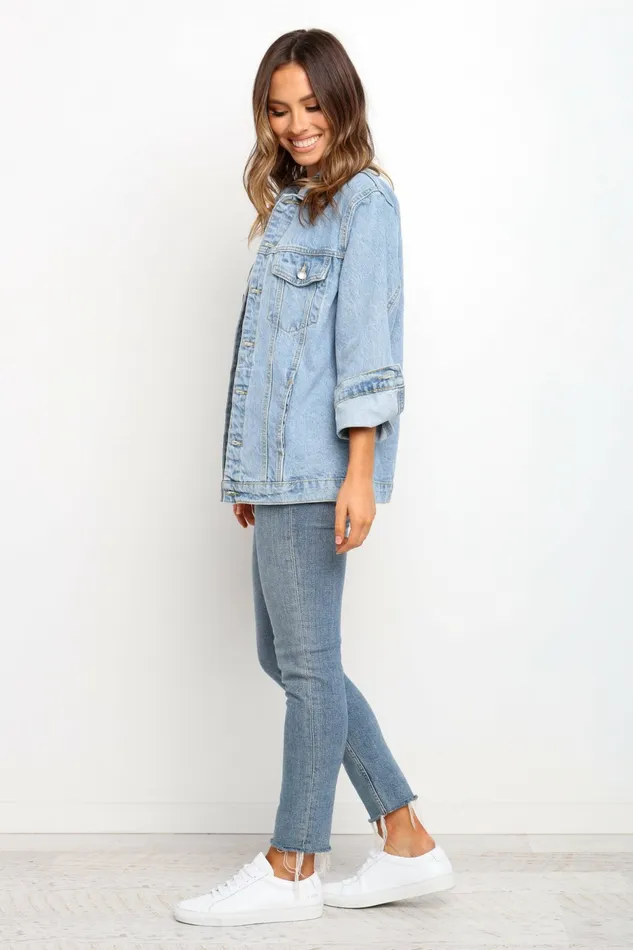 Jackets and Coats Cruise Jacket Light Wash Petal and Pup Women