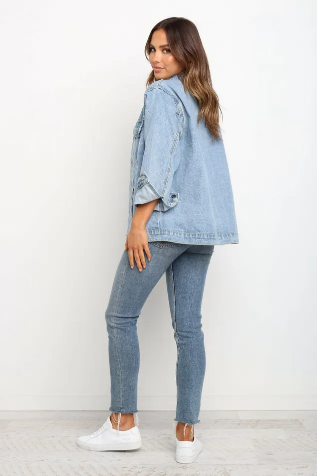Jackets and Coats Cruise Jacket Light Wash Petal and Pup Women