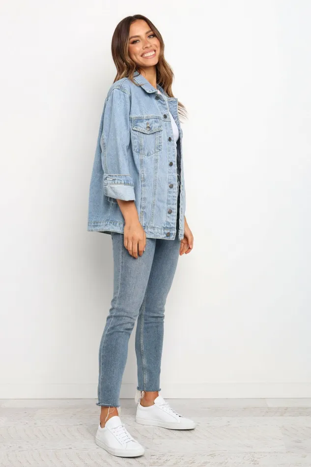 Jackets and Coats Cruise Jacket Light Wash Petal and Pup Women