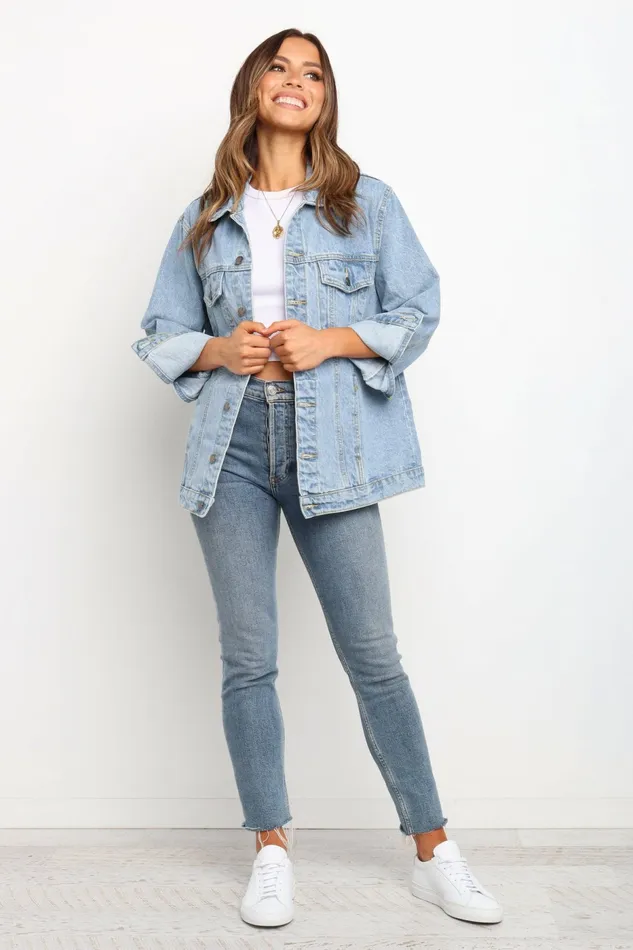 Jackets and Coats Cruise Jacket Light Wash Petal and Pup Women