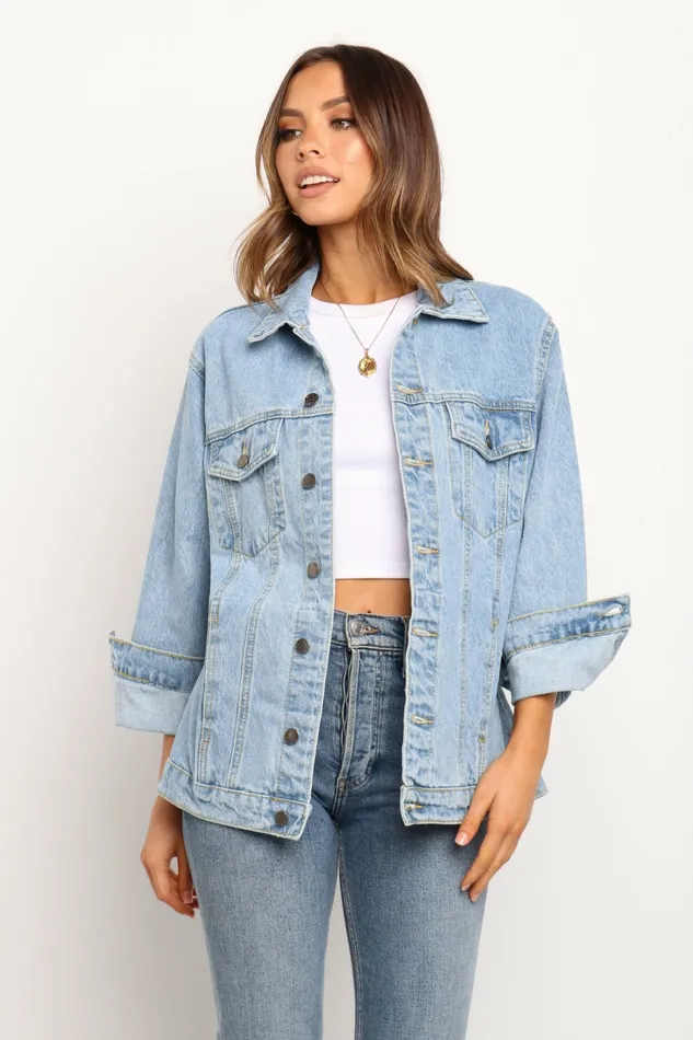 Jackets and Coats Cruise Jacket Light Wash Petal and Pup Women