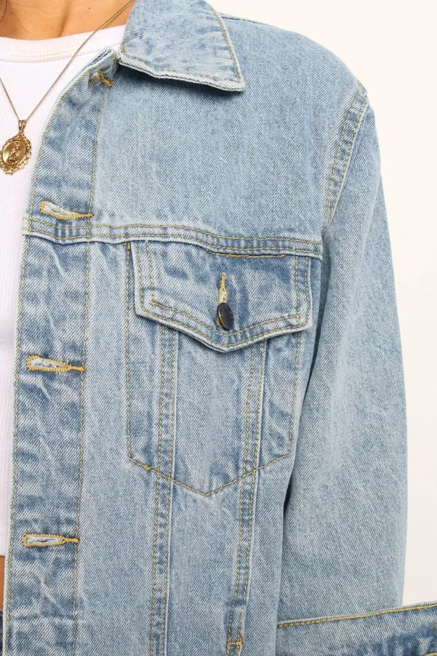 Jackets and Coats Cruise Jacket Light Wash Petal and Pup Women
