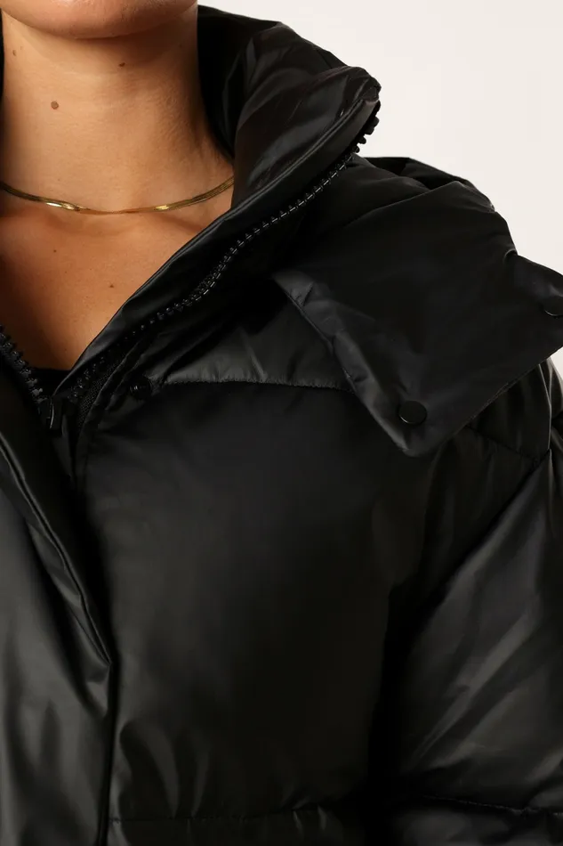 Jackets and Coats Petal and Pup Women Tania Puffer Jacket Black