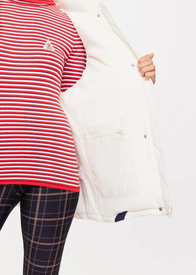 Jackets and Coats Women THE UPSIDE PINNACLE OSLO PUFFER GILET Jackets and Coats Women THE UPSIDE PINNACLE OSLO PUFFER GILET