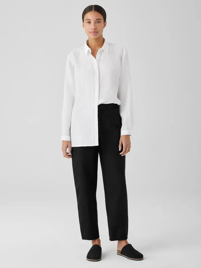 Jackets Coats and Vests Women Eileen Fisher Cotton Hemp Stretch Lantern Pant Black Jackets Coats and Vests Women Eileen Fisher Cotton Hemp Stretch Lantern Pant Black