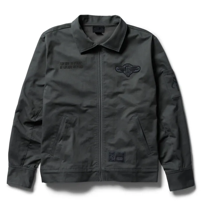Jackets DC Shoes Men Star Wars DC Mando Bounty Hunter Workwear Jacket dark shadow Jackets DC Shoes Men Star Wars DC Mando Bounty Hunter Workwear Jacket dark shadow