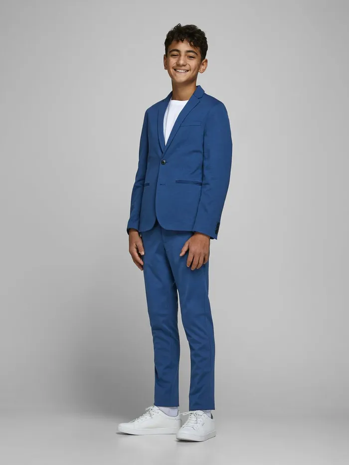 Jackets JACK and JONES Junior BOYS BLAZER Blue Estate Blue