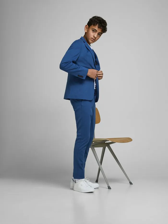 Jackets JACK and JONES Junior BOYS BLAZER Blue Estate Blue