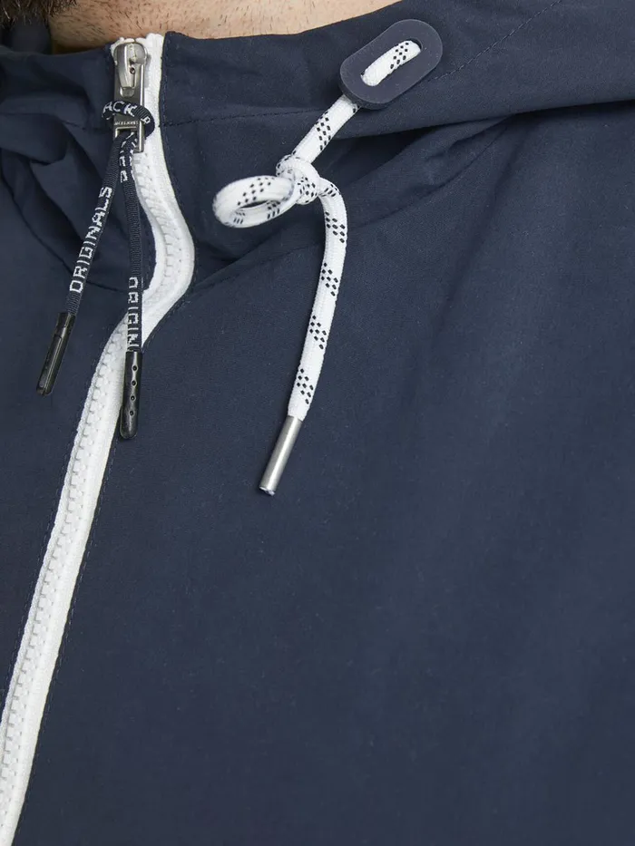 Jackets JACK and JONES Mens CASUAL PLUS SIZE JACKET Blue Navy Blazer