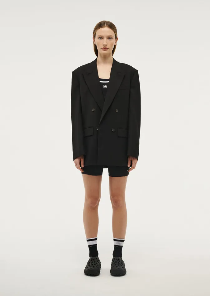 Jackets Women PE Nation TRIBUTE BLAZER IN BLACK