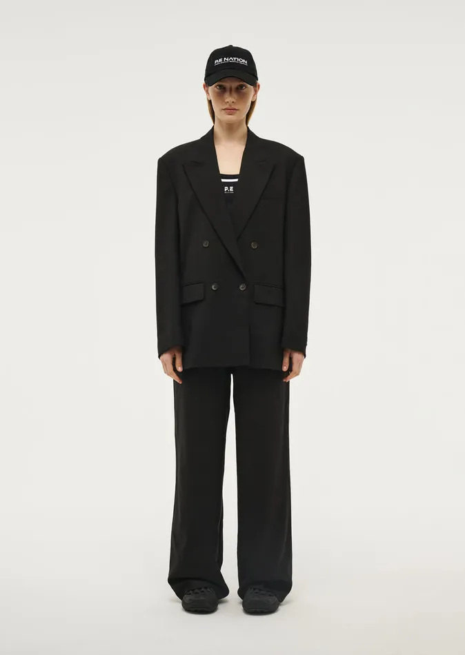 Jackets Women PE Nation TRIBUTE BLAZER IN BLACK