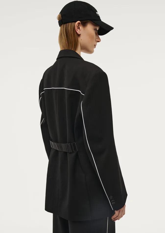 Jackets Women PE Nation TRIBUTE BLAZER IN BLACK
