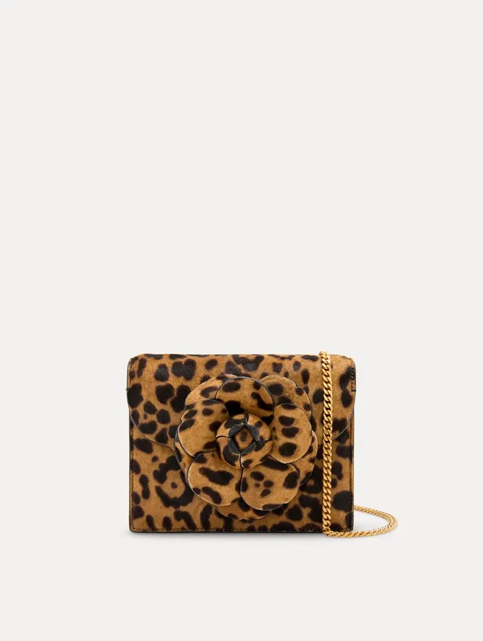Jaguar Printed Haircalf Mini TRO Bag Animal Women Oscar De La Renta Handbags