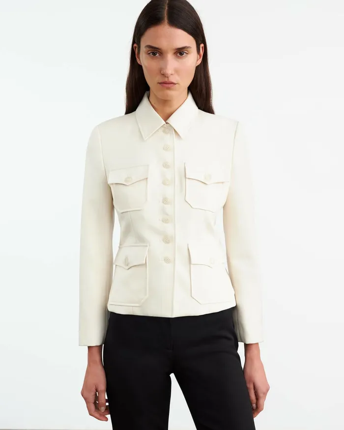 JAMISON JACKET Midnight Women Nili Lotan Jackets and Blazers