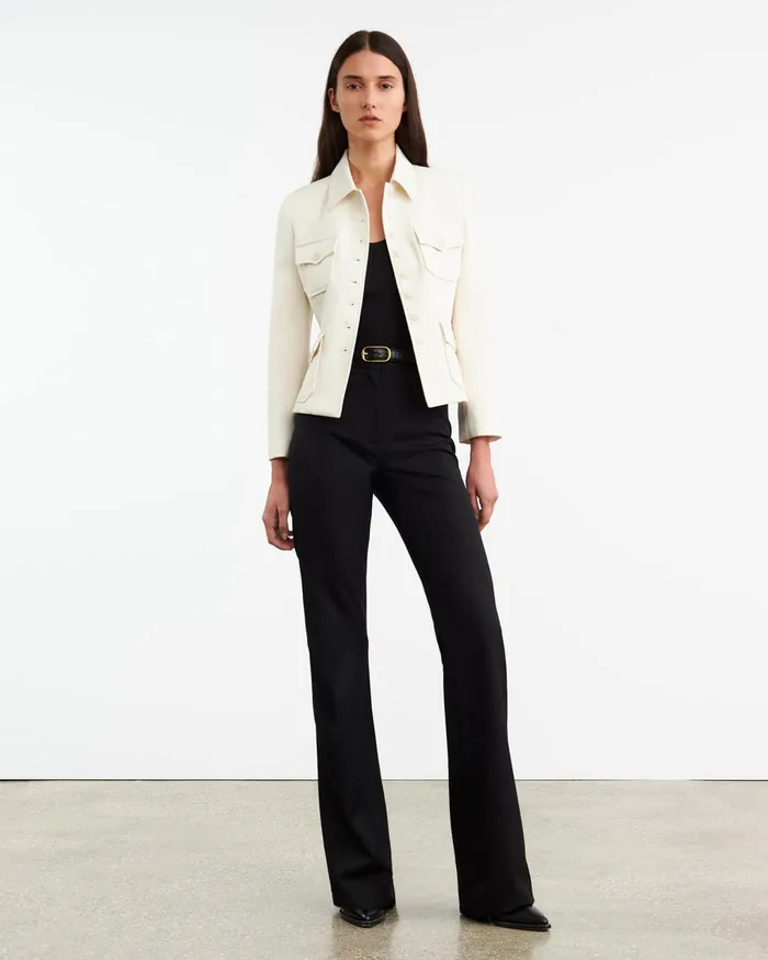 JAMISON JACKET Midnight Women Nili Lotan Jackets and Blazers